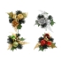 Asst. Gold, Red, Silver, Green Wreath Pick With Holly, Pine, Cedar, Apple, Drum, Pinecone and Berry (Lot of 12 Picks) SALE ITEM
